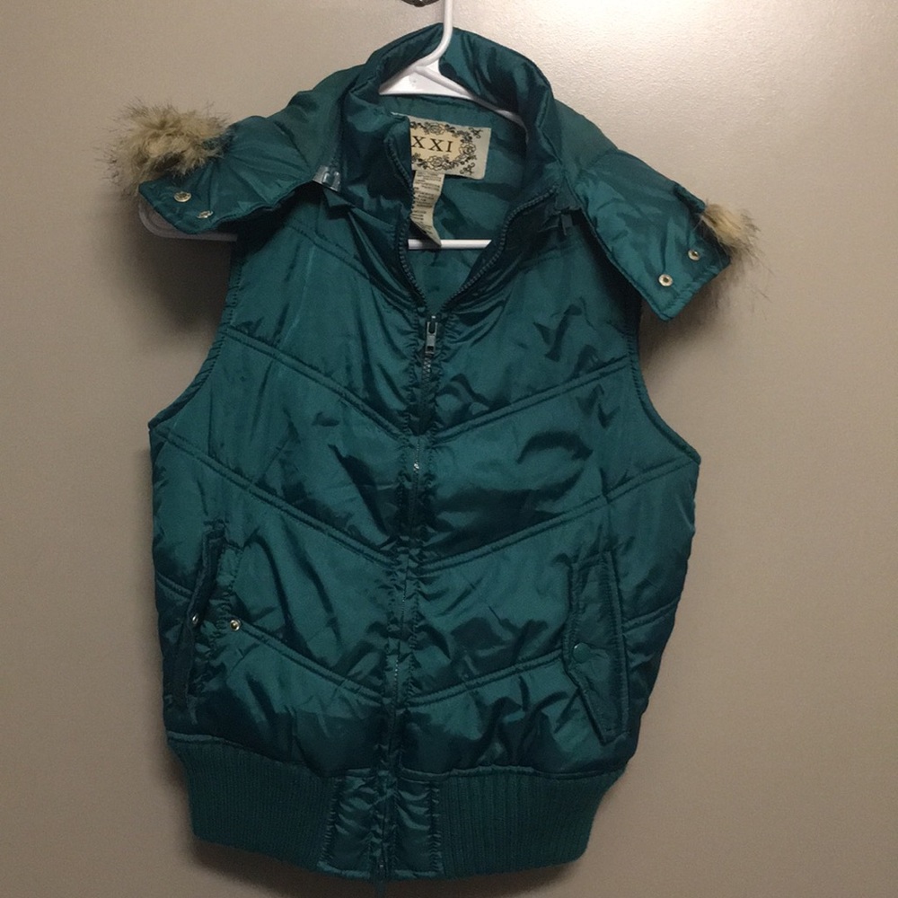 Emerald Green Ski Vest